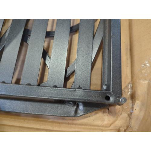 Segovia Iron 4-tier Bakers Rack Black