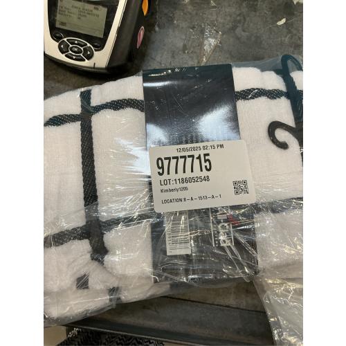 All-Clad Checked Cotton Kitchen Towel, Almond