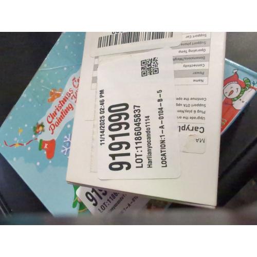 kockuu Christmas Ceramics to Paint for Kids Christmas Crafts Paint Your Own Ceramics Painting Kit, 8Pcs Ceramic Figures with Brushes for Toddlers Kids DIY Crafts Xmas Birthday Activity Gifts