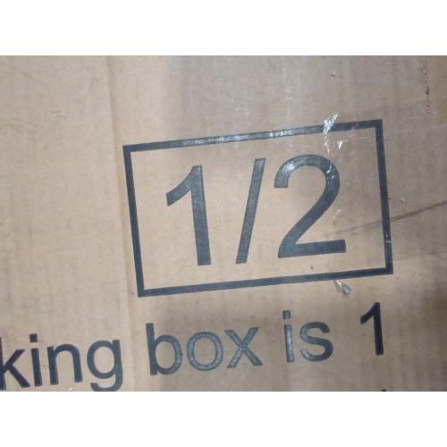 Wilkinson Farmhouse Full Murphy Bed with Large Storage Drawer & Charging Station, Gray