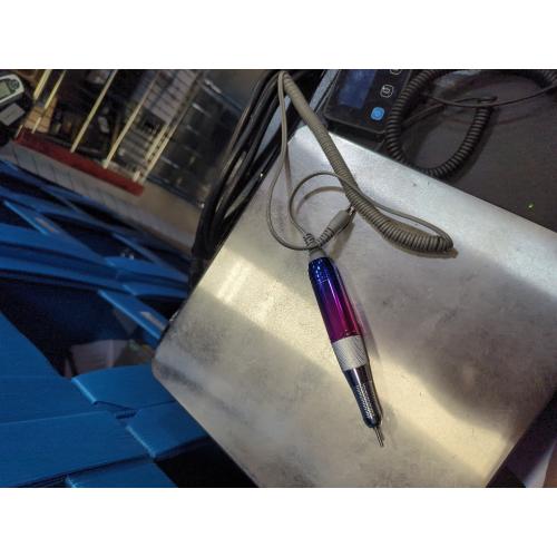 DND Daisy Replacement Nail Drill by DRC Elite 35K. Blue/Purple Gradient.