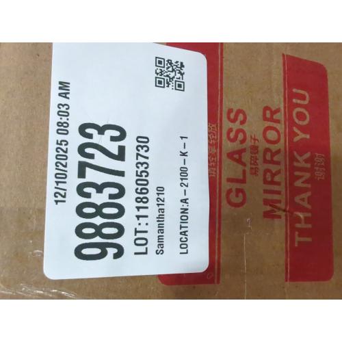 PERFNIQUE Irregular Wall Mirror Asymmetrical Mirror, 40''x26'' Gold Mirror for Bathroom Bedroom Living Room Entryway, Decorative Modern Wall Decor, Wall Mounted (Gold, 40 x 26)