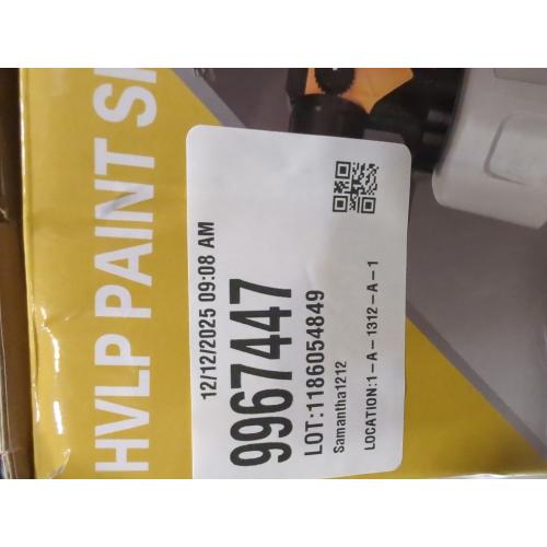 Paint Sprayer Tool 1000W High Power Electric Spray Paint Gun Easy to Clean for Furniture Cabinets House Painting Black