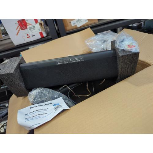 Saiyin Sound Bars for TV with Subwoofer, 2.1 Deep Bass Small Soundbar Monitor Speaker Home Theater Surround System PC Gaming Bluetooth/AUX/Optical Connection, Wall Mountable 17-inch