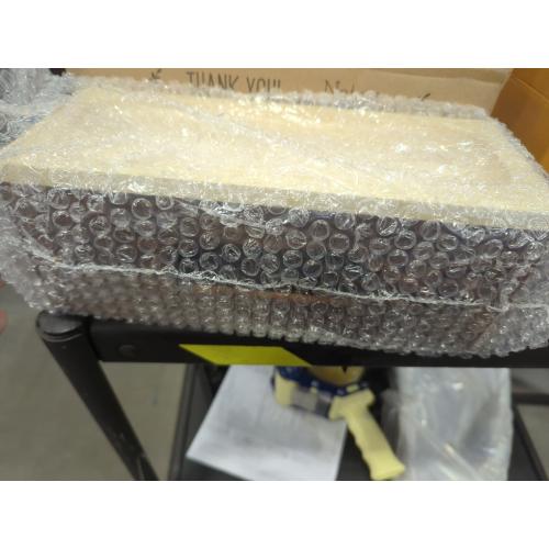 Size small NATURE SUPPLIES | Real Wood Small Cable Management Box Brown | Cord Organizer Box for Power Strips, Adapters, Chargers, USB Hub | Cable Storage Box with Accessories Included | Cord Hider Box Small