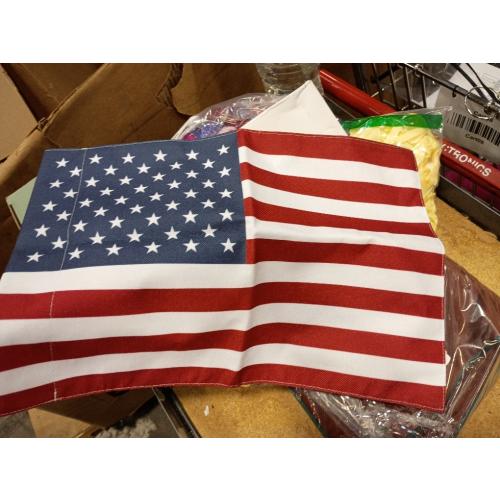 No pole just flag American Flag USA Garden Flag 12 x 18 - Patriotic Double Sided Small Flags for Yard