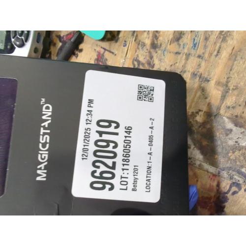 LXK Magnetic Invisible Stand for iPhone 16 Pro Max Case 6.9 Compatible with MagSafe, Military-Grade Protection, with Camera Protector, Clear Scratch-Resistant Back Cover for 16 ProMax,Blue Titanium