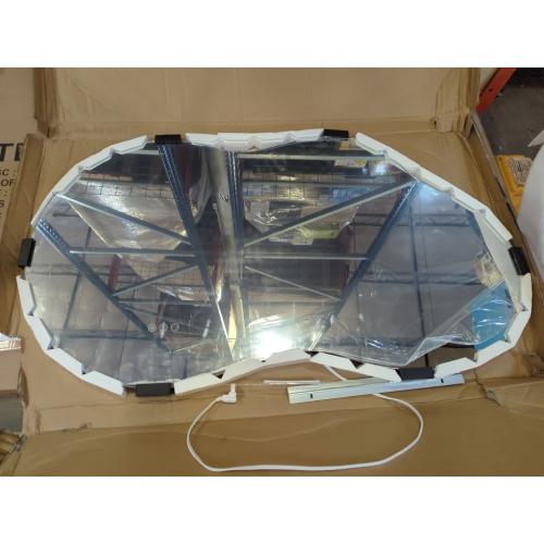LED Lighted Bathroom Mirror Dimmable 3 Color Vanity
