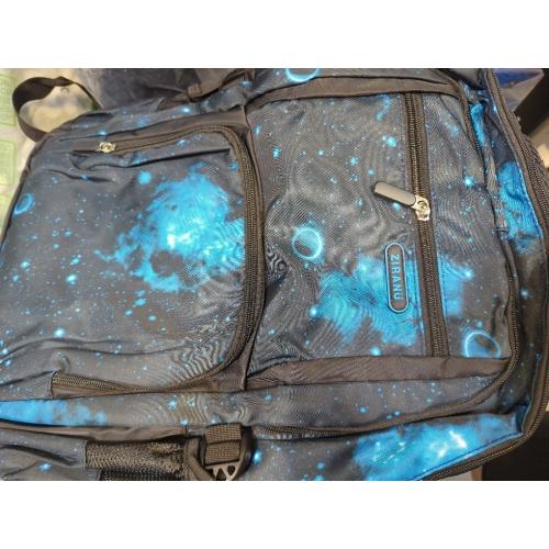 MITOWERMI Kids Backpack for Boys Girls Elementary School Backpacks Boys Children Bookbags Primary Kindergarten Backpack Galaxy Black Blue