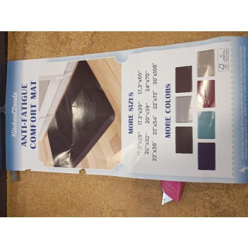 KitchenClouds Kitchen Mat Cushioned Anti Fatigue Rug 36x22x0.8