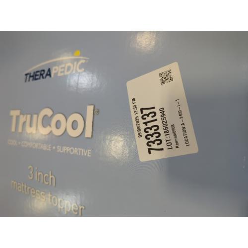 Blue TruCool 3 Mattress Topper featuring Serene Foam - Full - 3 Inch