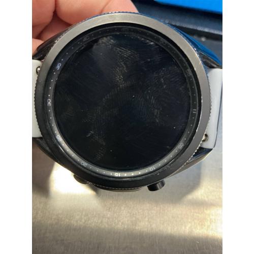 Samsung Galaxy Watch 3 (45mm, GPS, Bluetooth) Smart Watch with Advanced Health Monitoring, Fitness Tracking, and Long Lasting Battery - Mystic Black (Renewed)