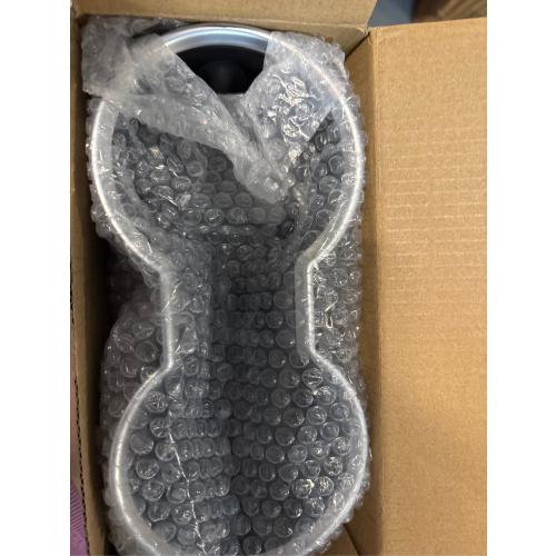 Center Console Cup Holder Insert for Tesla Model Y Accessories 2020-2025, [Won't be Pulled Out] Upgrade Silicone Airbags Design for Tesla Model 3 2023 2022 2021 Central Console Cup Pad - Black