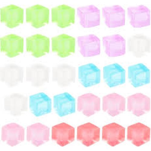 30PCS Stress Balls Fidget Toys Adults,Ice Cube Squeeze Toys ...