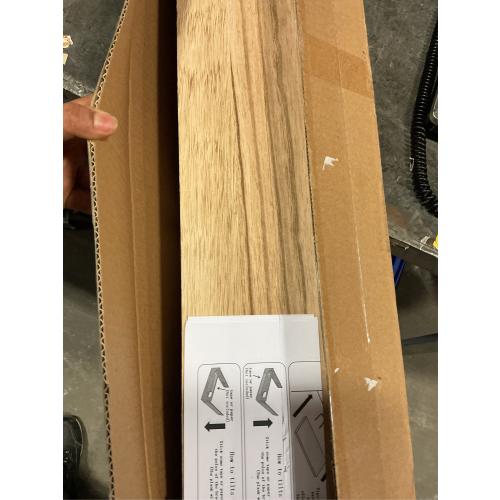 36 Inch Light Wood Floating Shelves for Wall Rustic Wall Shelf for Bedroom Living Room Set of 4