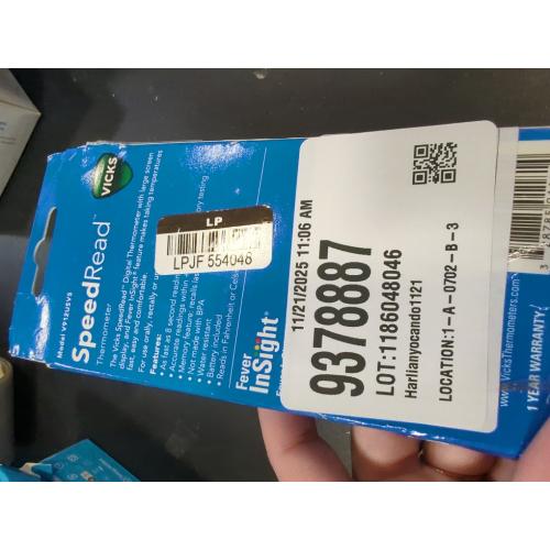 Vicks Speed Read Digital Thermometer