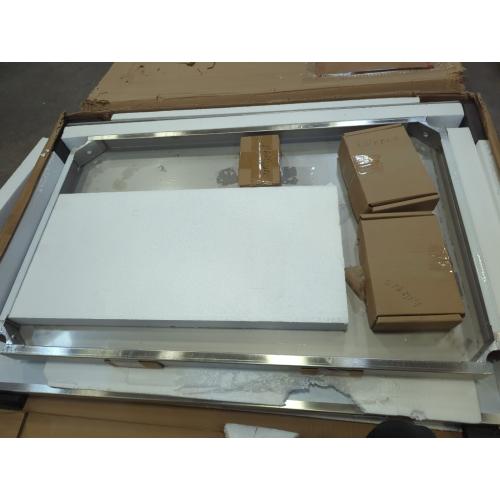 VEVOR Stainless Steel Table, with 4 Wheels, 3 Adjustable Height Levels, Heavy Duty Food Prep Work Table for Commercial Kitchen Restaurant, Silver