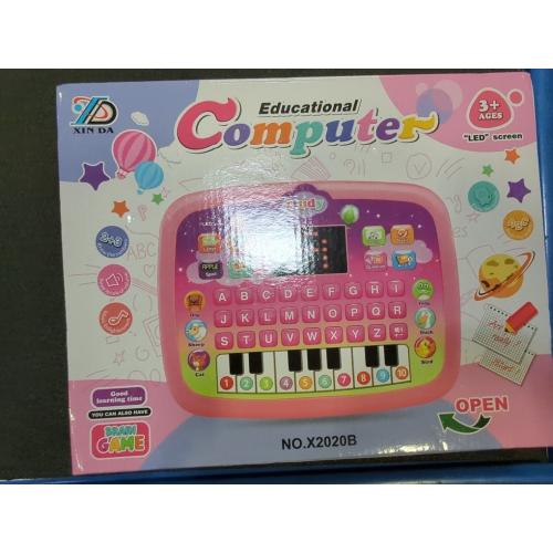 TEPSMIGO Electronic Learning Toys, Interactive Tablet Sensory Toys for Toddlers 3-4 Year Old Girls Boys Gifts with Alphabet, Numbers, Music, Math for Preschool Children