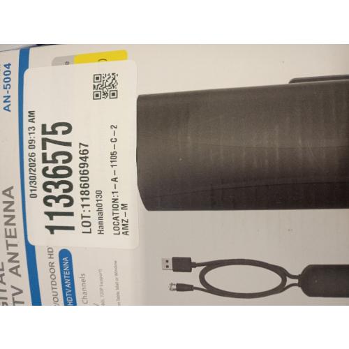 3600  Miles TV Antenna Indoor, 360° Reception Digital Antenna for Smart TV and Old TVs, HD Antenna for Local Channels with Amplifier Signal Booster Support 4K 8K 1080p -38ft Thick Coaxial Cable