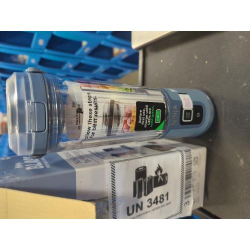 Blast 18 Oz. Single Speed Denim Blue Portable Blender