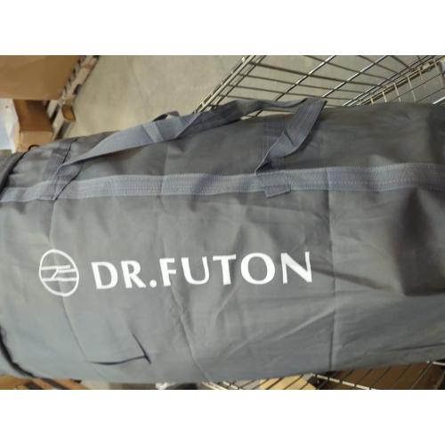 Blue Dr.Futon Japanese Floor Futon Mattress Extra Thick Folding Roll Up Bed Topper Mat for Guest,Lounger and Tavel