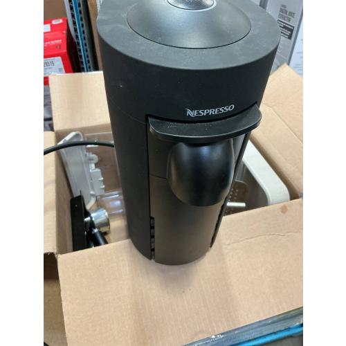 Nespresso VertuoPlus Coffee and Espresso Machine by De'Longhi with Milk Frother, Ink Black