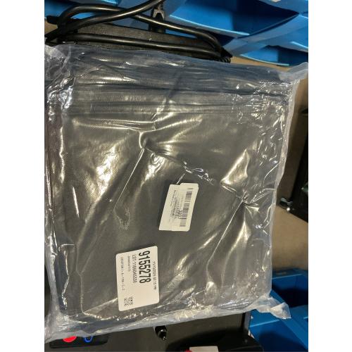 Garment Bags for Hanging Clothes (8 packs,43 inches) Black Suit Bags for Closet Storage and Travel with Clear Window for Sweater Coat Suits Shirt