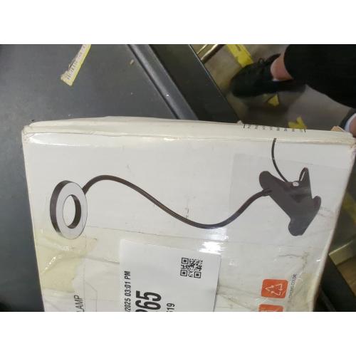 Desk Clip on Lamp for Reading Home Office, 10 Dimmable Brightness 3 Modes, Clamp Light for Bed Headboard