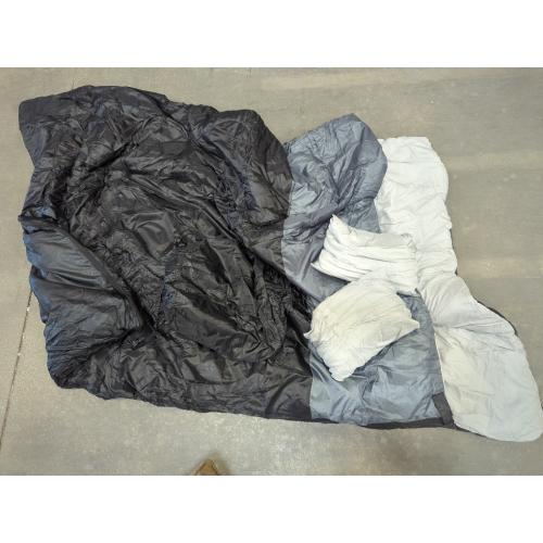 Double Sleeping Bags for Adults - Cold Weather Sleeping Bags for Adults,Backpacking Gear Must Haves for Youths Teens Boys Girls Mountaineering Outdoor Hiking