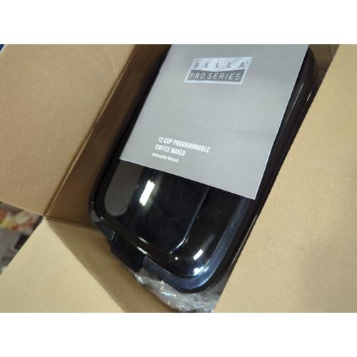 bella PRO - 12-Cup Programmable Coffee Maker - 90194 - Stainless Steel