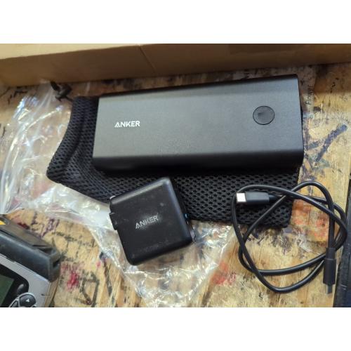 Anker Power Bank, 25.6K Portable Charger 87W Bundle with 65W USB-C Wall Charger, Works for MacBook, Dell XPS, Microsoft, Pixelbook, iPhone iPhone 15/15 Plus/15 Pro/15 Pro Max, Samsung, iPad, and More