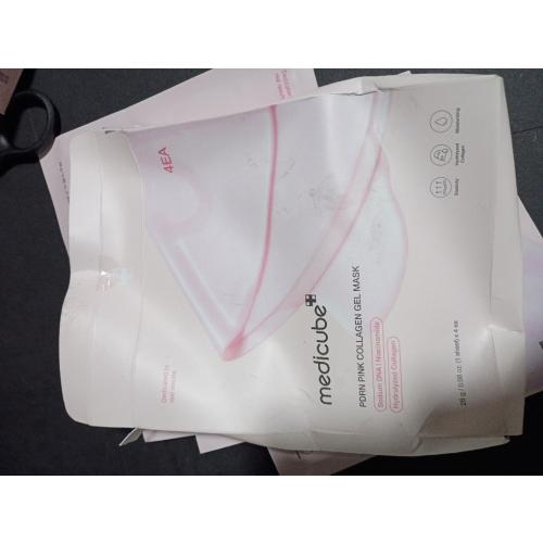 medicube Jelly Gel Mask with Salmon DNA PDRN Pink Collagen | Overnight Face Mask for Glass Glow Skin | Elasticity, Hydrating, Firming and Moisturizing | Korean Skincare, 28g x 4ea