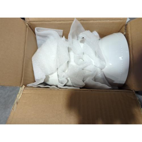 Our Table Simply White Beaded Cereal Bowl (6PK)