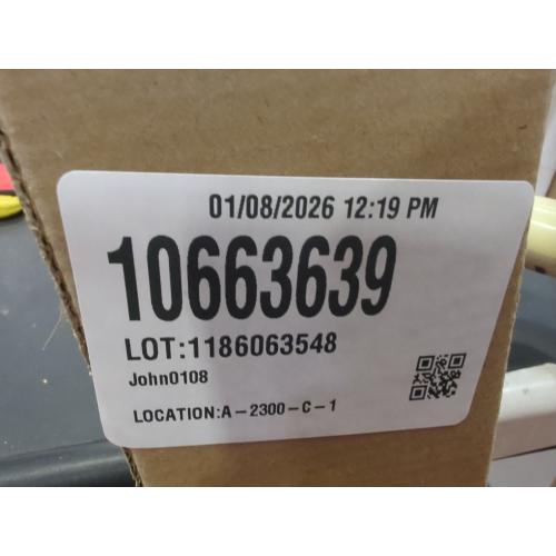 ChrisDowa Cordless Zebra Blinds for Windows, Dual Layer Free-Stop Light Filtering Window Roller Shades, Pull Down Privacy Zebra Shades for Home, Office, Bedroom, Door (47 W x 72 H, White)