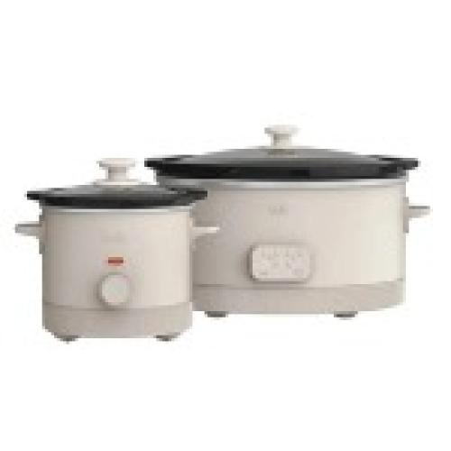 Bella Slow Cooker Set - Heavy Duty Duo, Includes Two Cookers