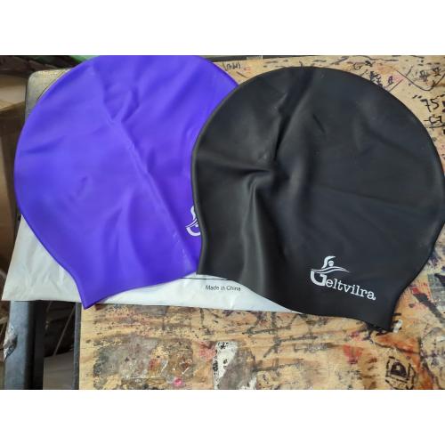 Extra Large Swim Cap Swimming Hat Non-Slip Design High Elastic Waterproof Hair Protection Swim Cap for Adults-Purple - Walmart.com