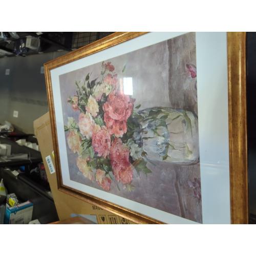 Vittanly 18x24 Picture Frames Set of 2, Ornate Vintage Photo Frame for Wall Mount, Display 16x20 Pictures with Mat or 18x24 without Mat, Rustic Gold