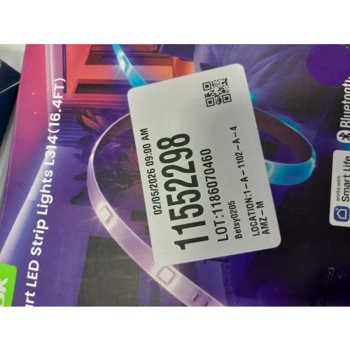 Govee RGBWWIC Strip Light 2 Pro with Matter, 16.4ft Smart LED Strip Lights Work with Alexa and Google Assistant, DIY Color Changing Light Strip, LED Lights for Bedroom, Cabinet, Party, Home Decor