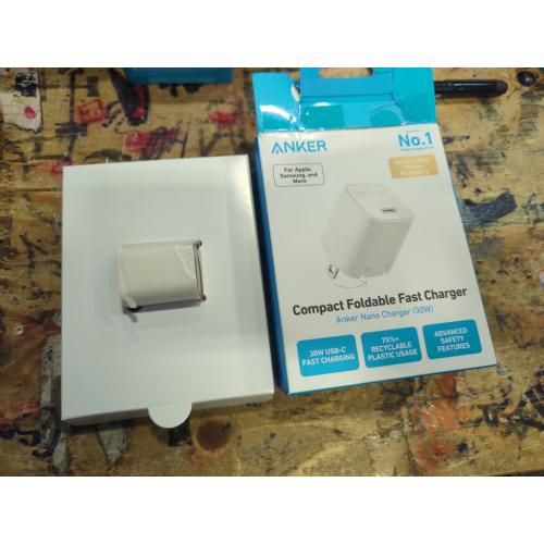 Anker Nano 30W Wall Charger - White