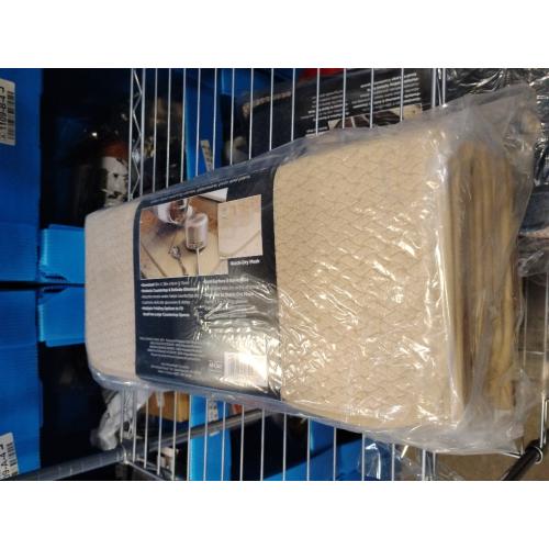 All-Clad Premium Reversible Dish Drying Mat for Kitchen: 16 x 28 Ultra-Absorbent, Long-Lasting, No Condensation, and Oversized for Large Pots and Pans Pack, Cappuccino