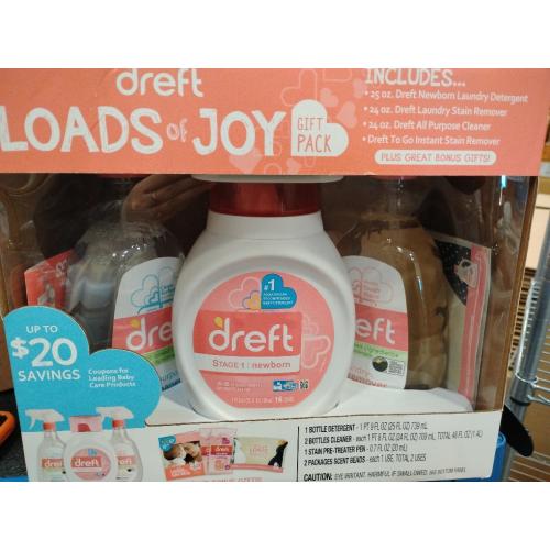 Dreft Loads of Joy Gift Set - 4ct
