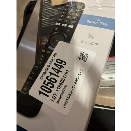 Insignia™ - Replacement Remote for Sony TVs - Black