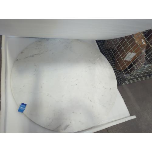 Size 54 Color marble white Table top only Jordan Rowan 54 round marble