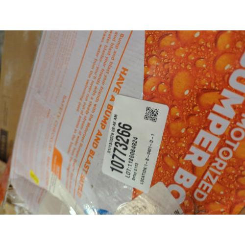 Red Aqua Blast PVC Motorized Bumper Boat Inflatable Pool Float Water Toy