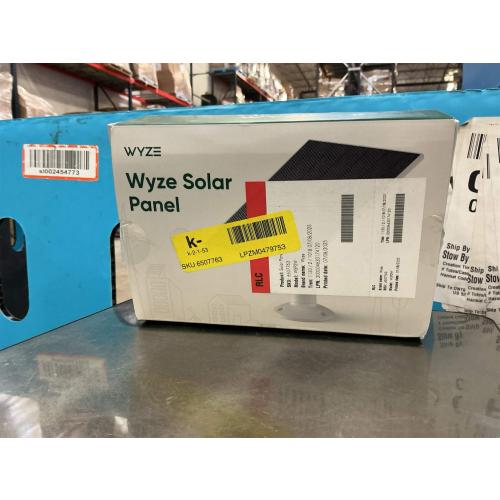 WYZE Solar Panel - Compatible with Wyze Cam Outdoor v1/v2 and Battery Cam Pro, Continuous Power with 2.5W 5V Charging