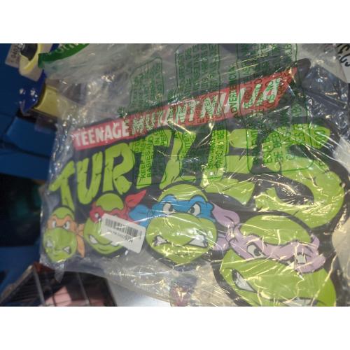 Teenage Mutant Ninja Turtles Logo Metal Sign - Fun TMNT Wall Decor for Bedroom or Movie Room