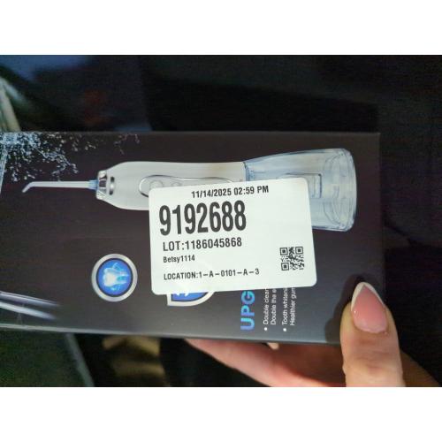 H2ofloss Water Dental Flosser Teeth Pick -Portable Oral Irrigator with 5 Modes, Rechargeable IPX7 Waterproof Orthodontic Teeth Cleaner Pick Cordless for Home Travel-300ml Water Tank