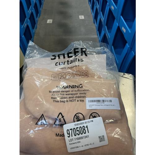 LOYOLADY Pink Sheer Curtains 96 inches Long 2 Panels Set Bedroom Sheer Curtains Sheer Curtain for Living Room 52 W x 96 L