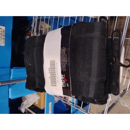 All-Clad Solid Kitchen Towel: Highly Absorbent, Super Soft Long Lasting - 100% Cotton, 17x30 Tea Towel for Cleaning & Drying Dishes, Pans, Glassware, or Countertops, (6-Pack), Black