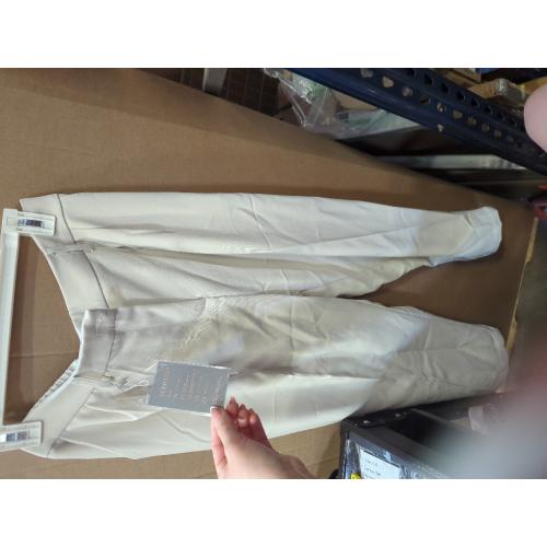 Size L FUNYYZO Wide Leg Pants Women's High Elastic Waisted in The Back Business Work Trousers Long Straight Suit Pants